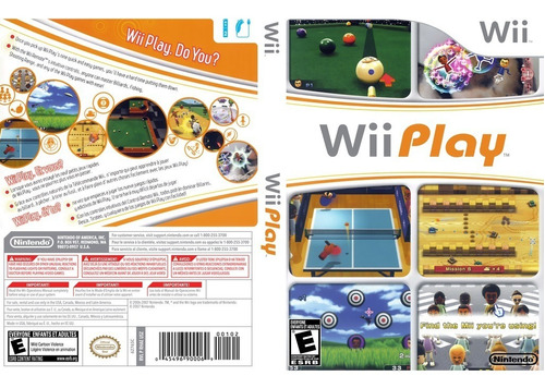 Juego Nintendo Wii Original - Wii Play - Wiisanfer (Reacondicionado)