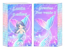 Comprar Bolsas Golosineras Personalizadas Candy Sirenas X50 Unidades