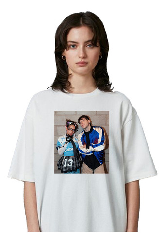 Remera Ramen Para Dos Unisex Paulo Londra María Becerra