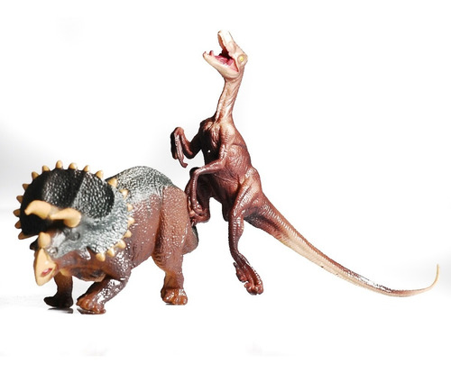 Dinosaurios  Tiranosaurio Velociraptor Nuevo Juguete