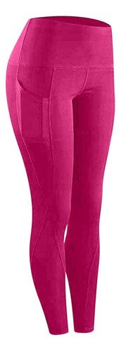 Leggings De Entrenamiento Con Bolsillo D Para Mujer, Fitness