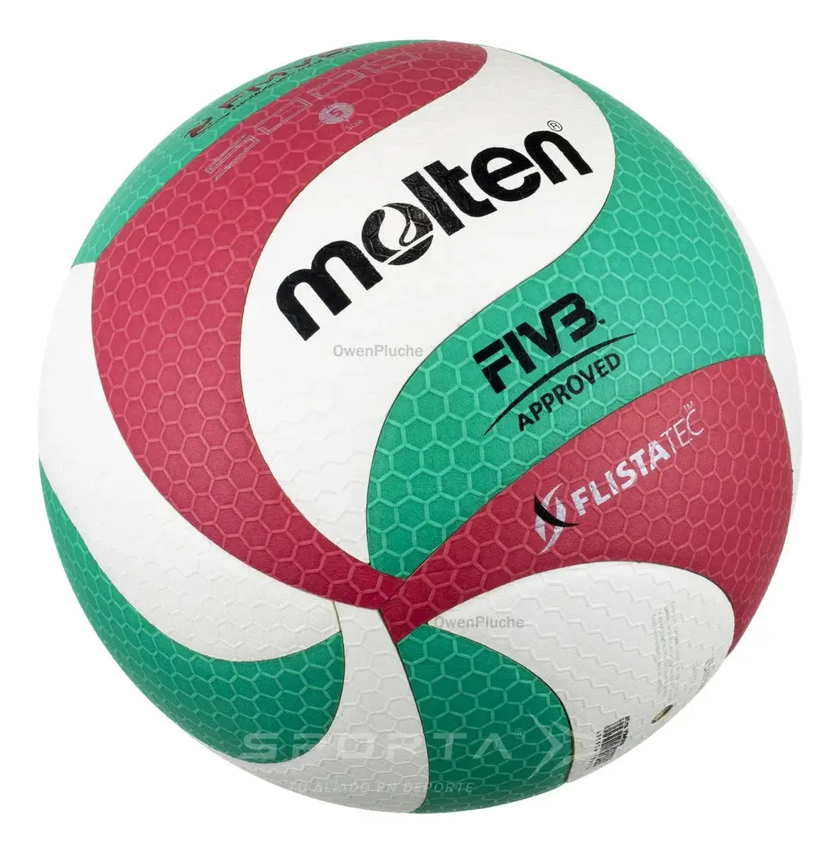 Balón Voleibol Molten V5m5000 Flistatec Piel Sintética No 5 OwenPluche