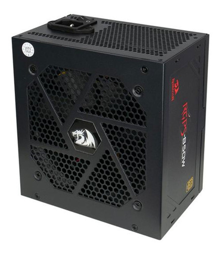 Fonte Gamer Redragon Gc-ps010 Rgps 850w Bivolt Full Modular Cor Preto 110V/220V