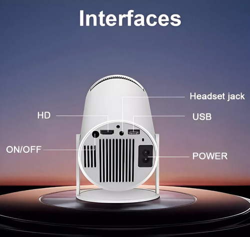 Projetor Portátil Hy300 4k Sem Android