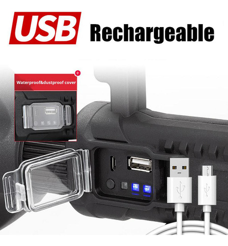 Led Super Bright Reflectores Lámpara Impermeable 2 Piezas