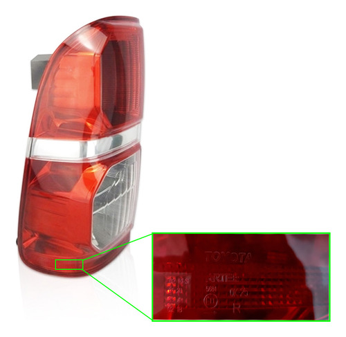 Farol Traseiro Toyota Hilux Srv 2012 2013 2014 2015 Original