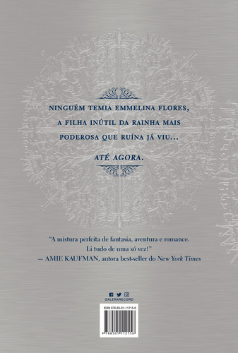 Ruína, de Tintera, Amy. Trilogia Ruína Editorial Galera, capa mole em português, 2017