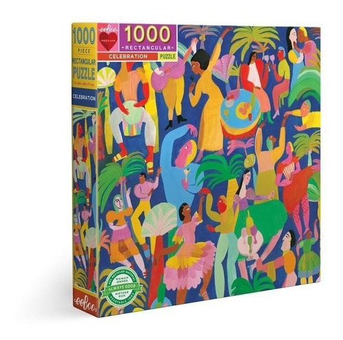 Puzzle Rompecabezas 1000 Piezas Eeboo Celebración