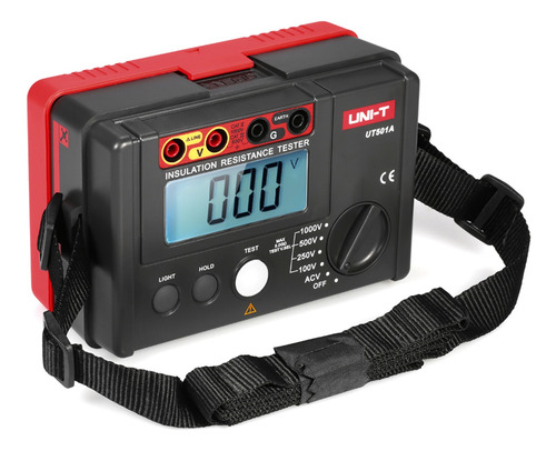 1000 V Uni-t Ut501a Medidor De Resistencia De Aislamiento 1000 V Uni-t Ut501a Medidor De Resistencia De Aislamiento