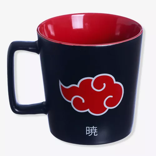 Caneca Akatsuki Nuvem Vermelha Vilas Renegadas Naruto