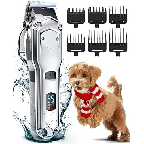 Dog Clippers For Grooming For Thick Heavy Coats/low Noi...
