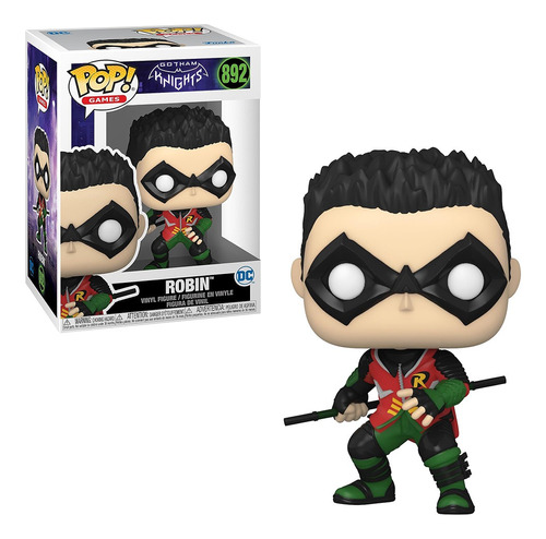 Funko Pop! Games Dc Batman Gotham Knights Robin #892 