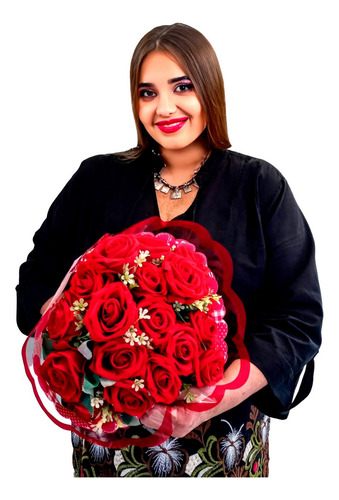 Bombom Para Presente Ursinho Chocolates Namorada Buquê Rosas