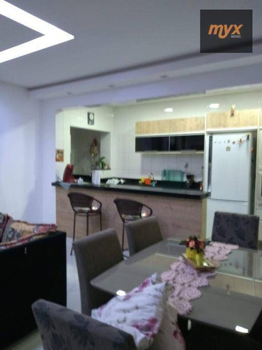 Imagem 6 de 10 de Apartamento Com 2 Dormitórios À Venda, 77 M² Por R$ 720.800,00 - Centro - São Vicente/sp - Ap6038