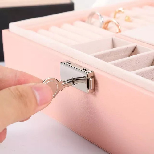 Imagen 5 de 9 de Caja Joyero Alhajero Estuche Organizador