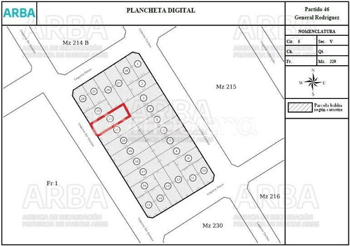 Imagen 8 de 8 de Terreno Fraccion En Venta O Permuta Sobre Colectora Acceso Oeste - General Rodríguez - G.b.a. Zona Oeste