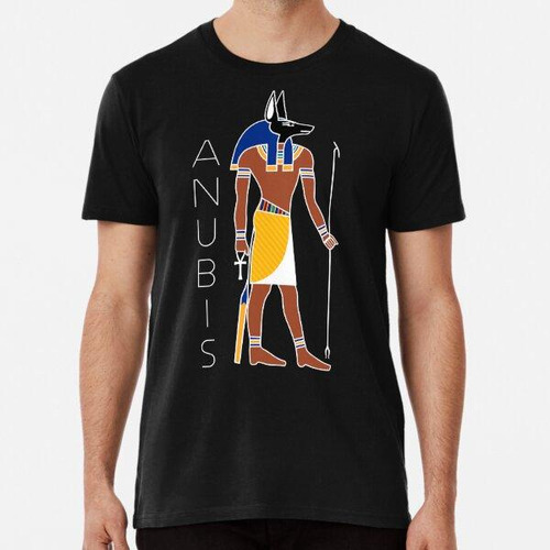 Remera Anubis - Dios Egipcio Antiguo De La Vida Futura Algod