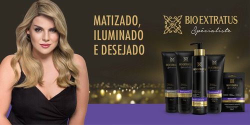 Bio Extratus Specialiste Máscara Matizante Violeta 250g