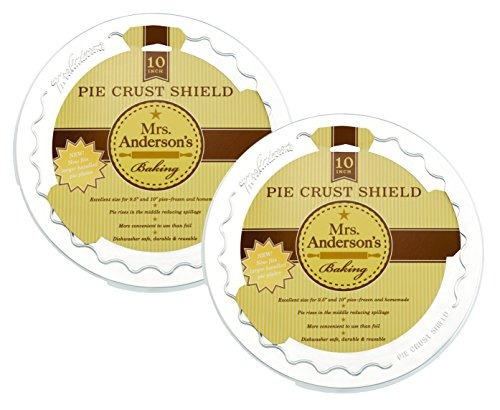 Sra. Andersonâ   S Baking Pie Crust Protector Escudo, Se A