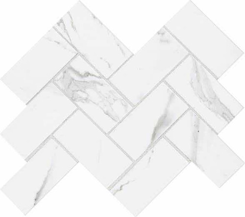 Malla Decorativa 30x30  Class  , Blanco Tipo Mármol Daltile