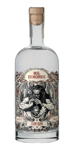Mil Demonios Dry Gin 750ml Sin Reglas Wines