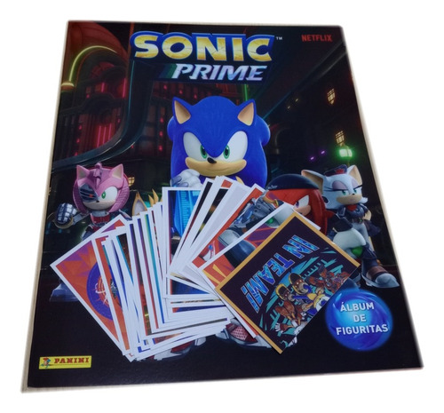 Album Vacío Más Lote De 30 Sin Repetir Sonic Prime