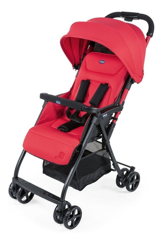 Carrinho de bebê de paseio Chicco Juvenile OHlalà paprika com chassi de cor preto