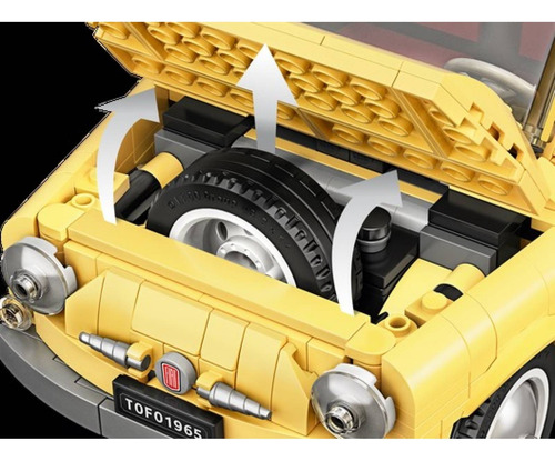 Lego Creator Expert Fiat 500 10271 - 960 Pz Auto Armar 960