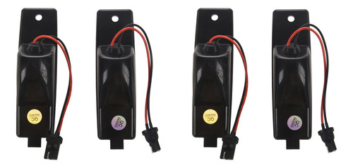 4 Luces Led Blancas De Repuesto Para Matrícula -fs