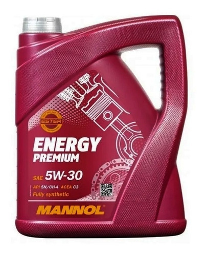 Imagen 1 de 4 de Aceite Mannol Energy 5w30 5lts Sintetico Made In Germany