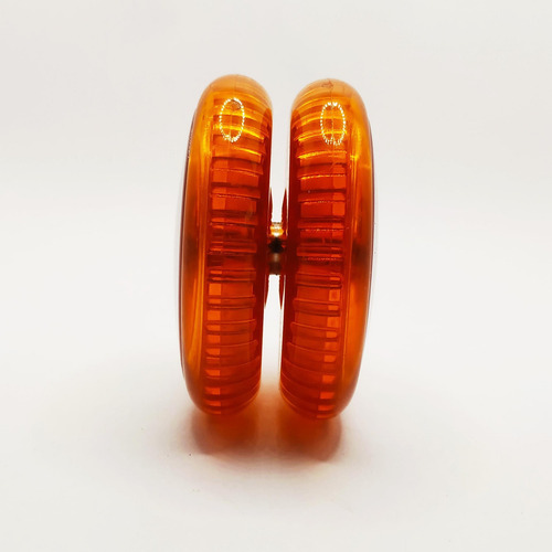 Imagem 2 de 2 de Ioio Profissional De Rolamento Colors Slim Yoyo Laranja