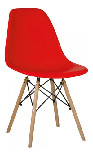 Sillas Eames Madera Para Oficina Y Comedor Varios Colores