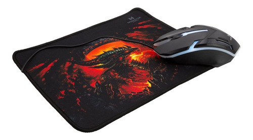 Kit De Teclado Mouse Gamer Monster Games Crew Insertion 4in1
