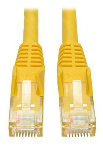 Cable De Red Cat6 Tripp Lite - 1-ft (amarillo)