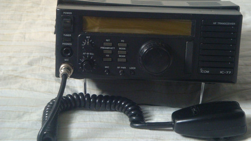 Radio Icom  Ic-77  Hf Marino Banda Corrida