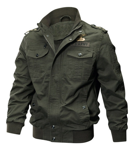 Chaqueta Vaquera Militar Táctica De Piloto Para Hombre