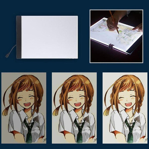 Caja De Luz Led Soporte A5 Tablero De Seguimiento De Dibujo