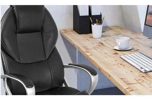 Imagen 3 de 3 de Silla Ejecutiva Reposabrazos Giratoria Escritorio Oficina