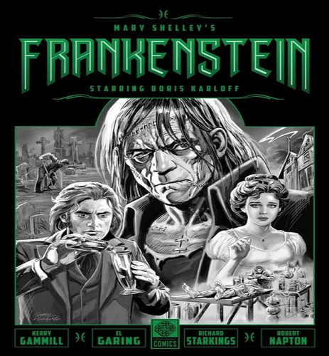 Mary Shelley's Frankenstein Starring Boris Karloff, De Mary Shelley. Editorial Gardners En Inglés, 2024