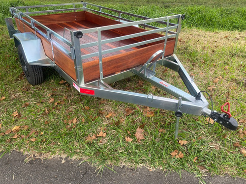 Carretinha Nova Completa Estrutura Reforçada 1,40 X 2,50