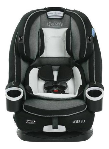 Silla Auto 4ever Fairmont Dlx Color Negro