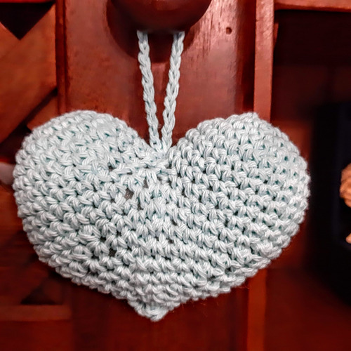 Imagen 3 de 10 de Corazon Crochet Bautismos Comuniones Baby Shower X20