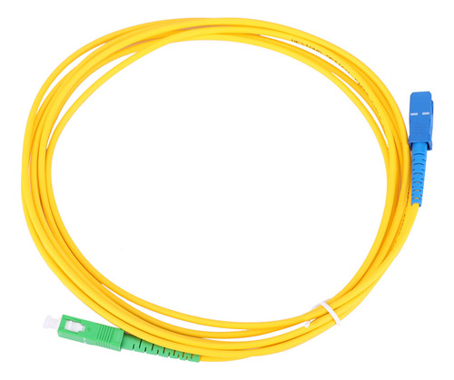 Fiber Jumper, 5 M, Fibra Óptica Monomodo Sc Apcupc, 2 Unidad