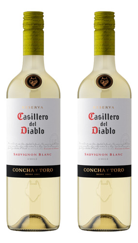 Vinho Casillero Del Diablo Sauvignon Blanc 2 Garrafas 750ml