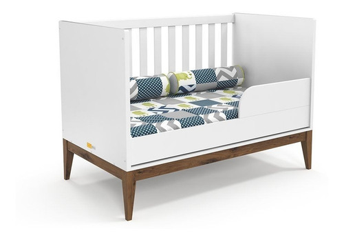 Imagen 2 de 7 de Cuna Ana Colecho Charriot Mini Cama Colchon 70 X 130 Rabbit