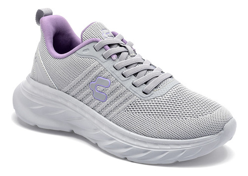 Tenis Charly 1059608003 Para Mujer Color Gris E8