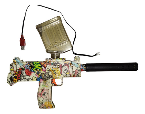 Pistolas Juguetes Nerf Boom Hidrogel Y Balines De Plastico. (Usado)