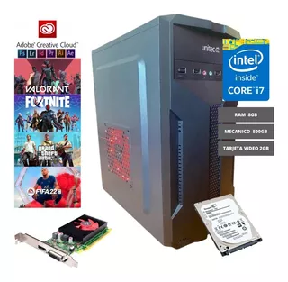 Pc Torre Gamer Core I7 3770 8gb Ram Tarjeta Video R5 340 2gb