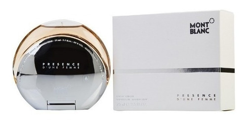 Perfume Presence De Mont Blanc Mujer 75 Ml Edt Original