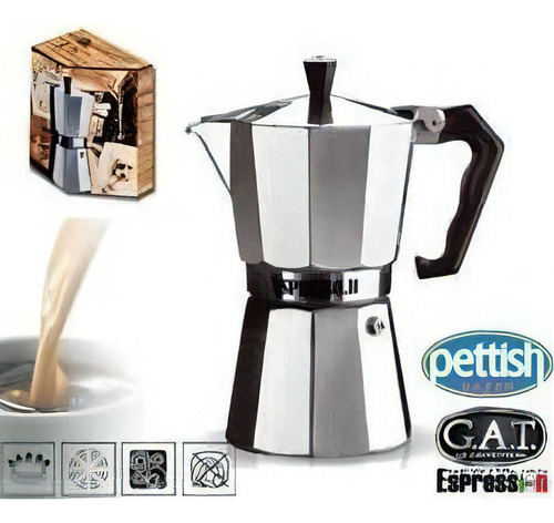 Cafetera GAT Lady Oro 3 tazze manual italiana